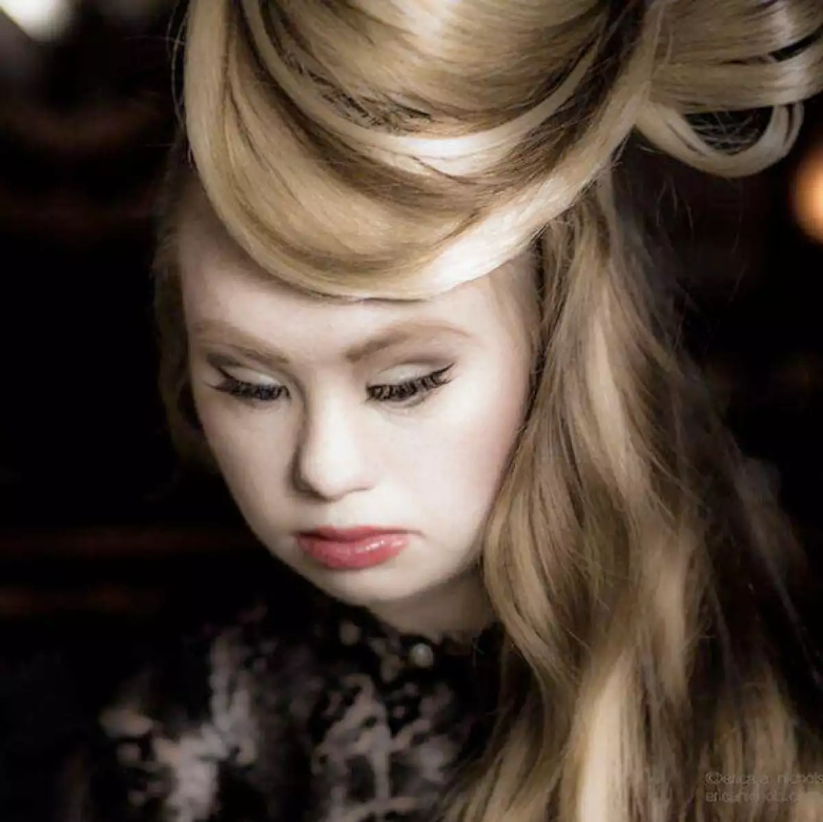 Es la primera modelo con síndrome de Down en presentarse en la semana de la moda de Nueva York. Su inspiradora historia está acaparando titulares.