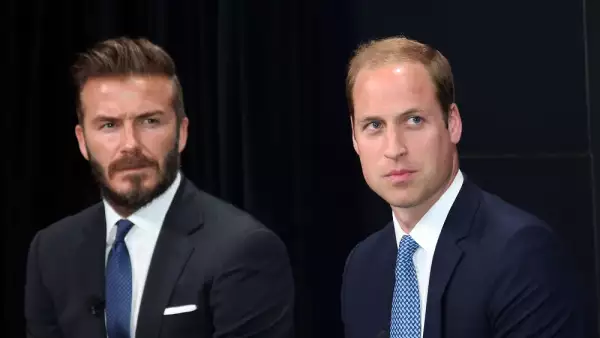 David Beckham y el príncipe William