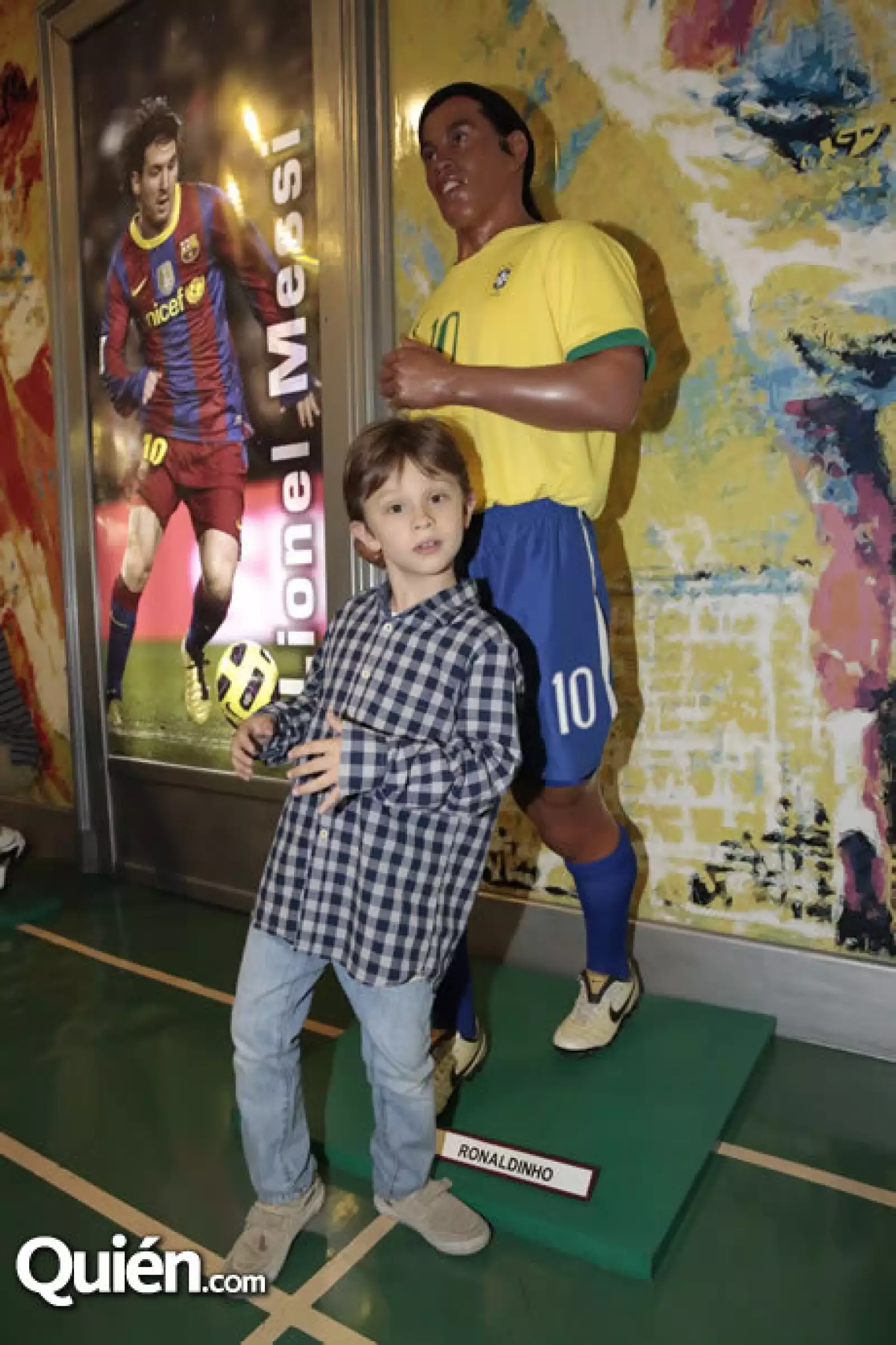 Daniel Alemán, figura de Ronaldinho