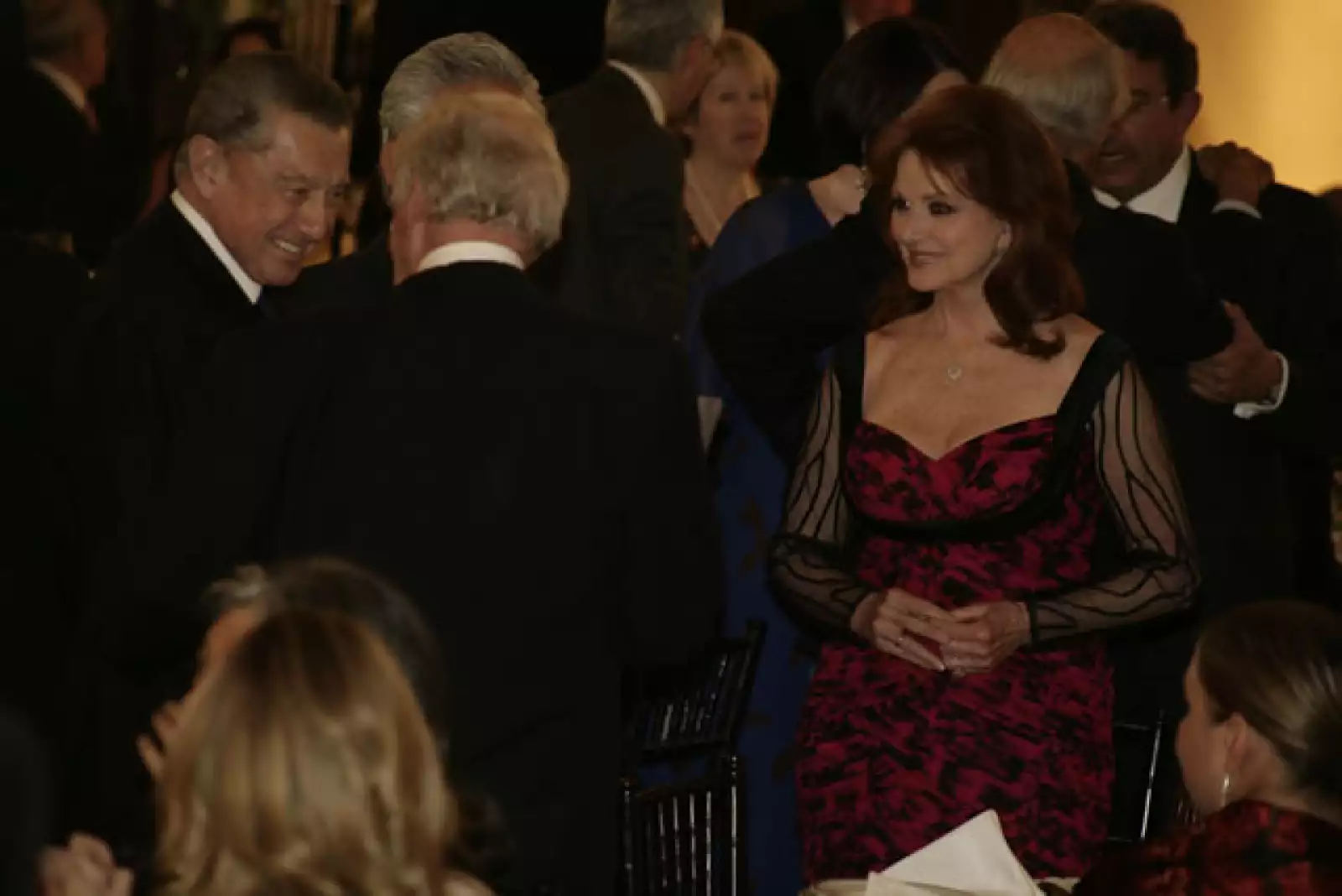 Cena Sarkozy en Palacio Nacional