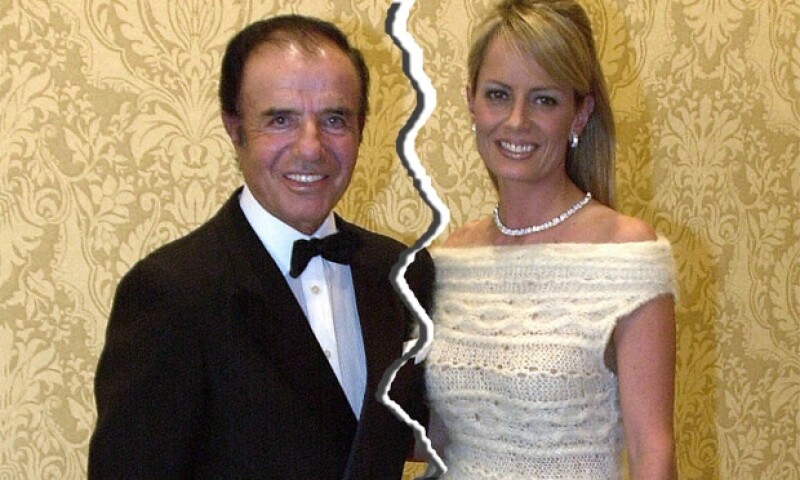 Cuando se casaron la hija de Carlos Menem aseguró que Bolocco no podía ni besar a su padre.