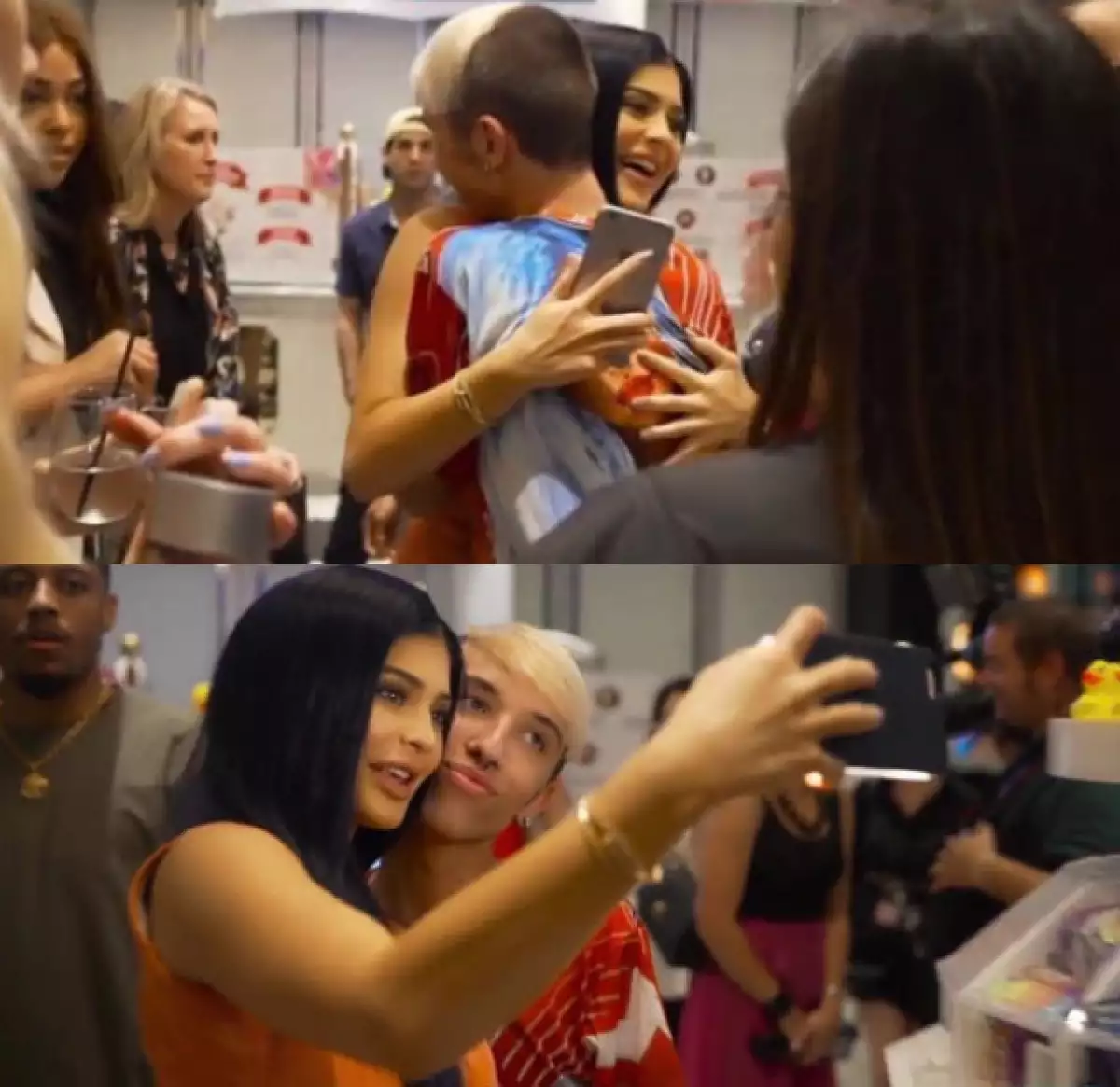 Johnny conoció a Kylie Jenner hace unas semanas.