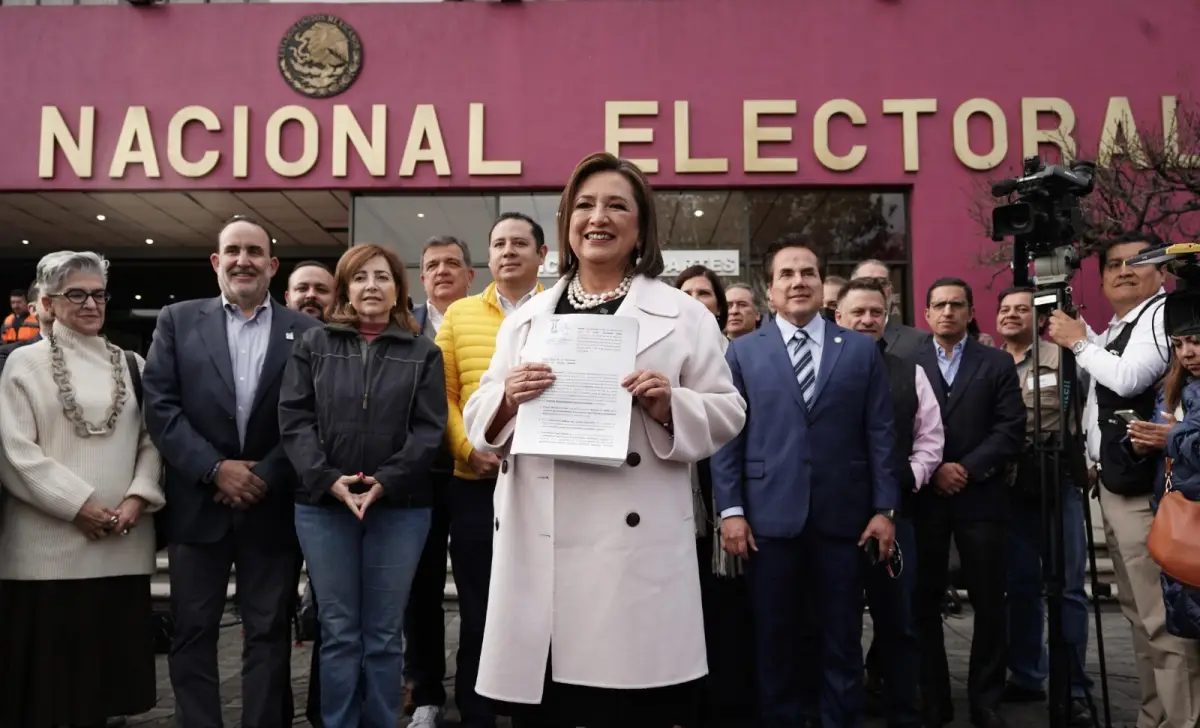 Xóchitl Gálvez denuncia a Claudia Sheinbaum ante el INE por el caso Notimex