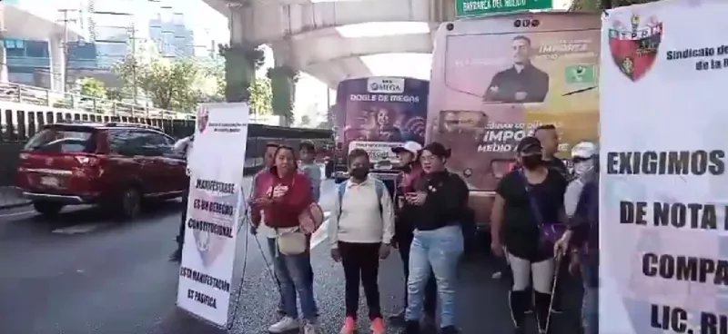 ¿Sigue el bloqueo en Periférico Sur? Así está el tráfico 