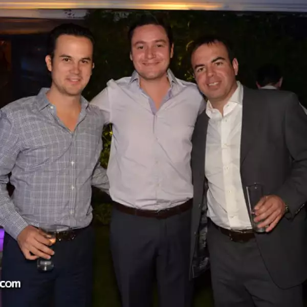 Felipe Martín del Campo, Armando Pablos y Ernesto Fregoso