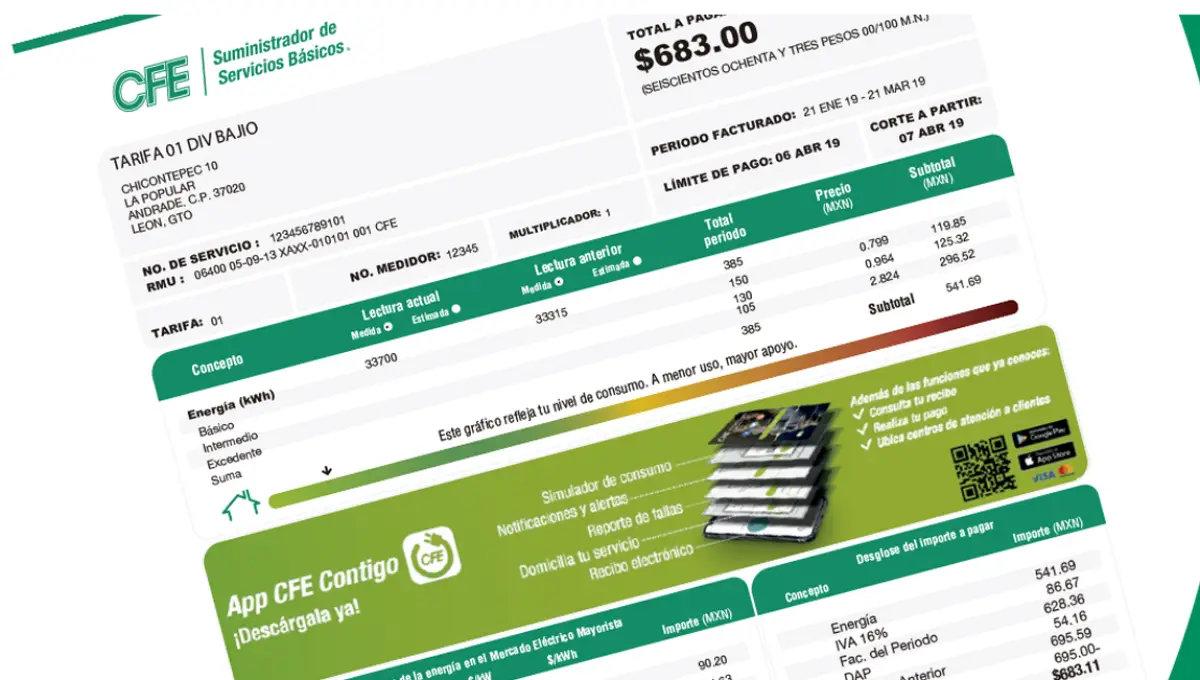Adiós al subsidio de verano de CFE: así quedarán los recibos de luz