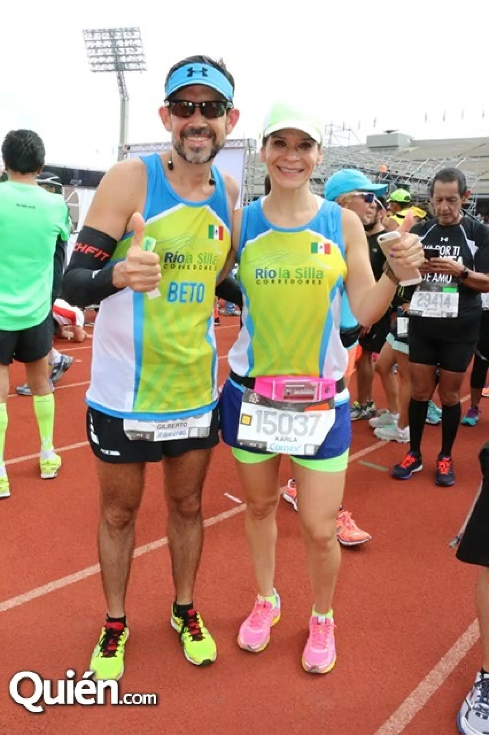 Gilberto Coria y Karla de Murguia