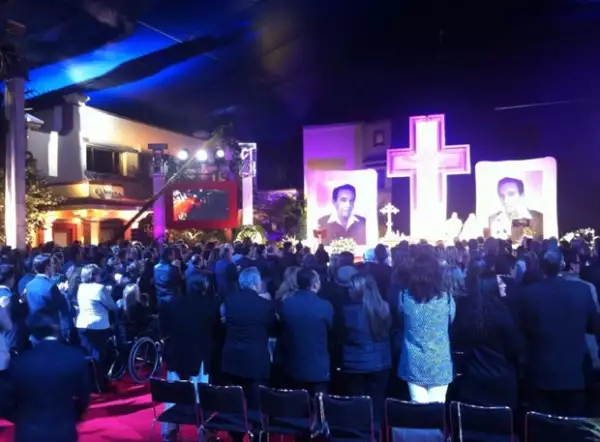 Así decoraron el altar en honor a Roberto Gómez Bolaños.