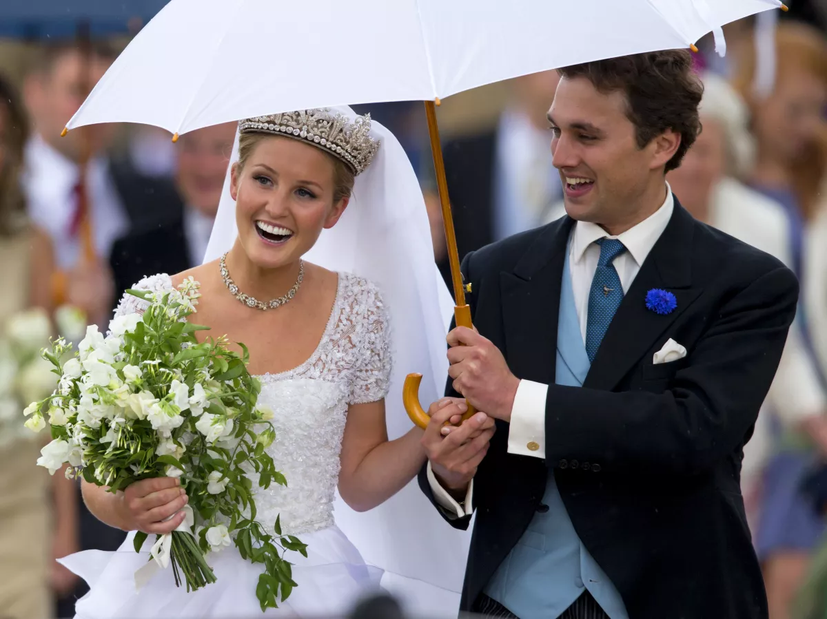 Thomas van Straubenzee y Lady Melissa Percy