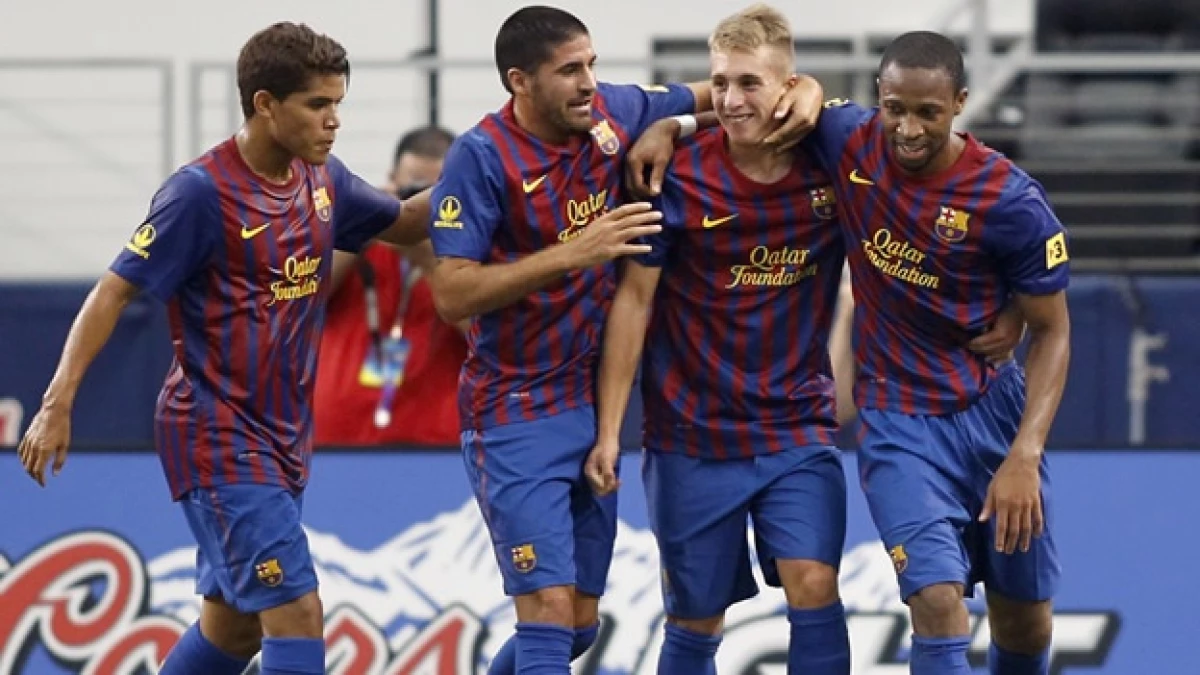 barcelona derrota al américa 2-0
