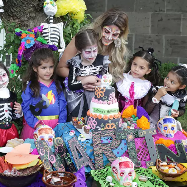 Emilia Stupini,Martina Alcocer,Natalia Alcocer,Emilia Jiménez y Dani Mendoza