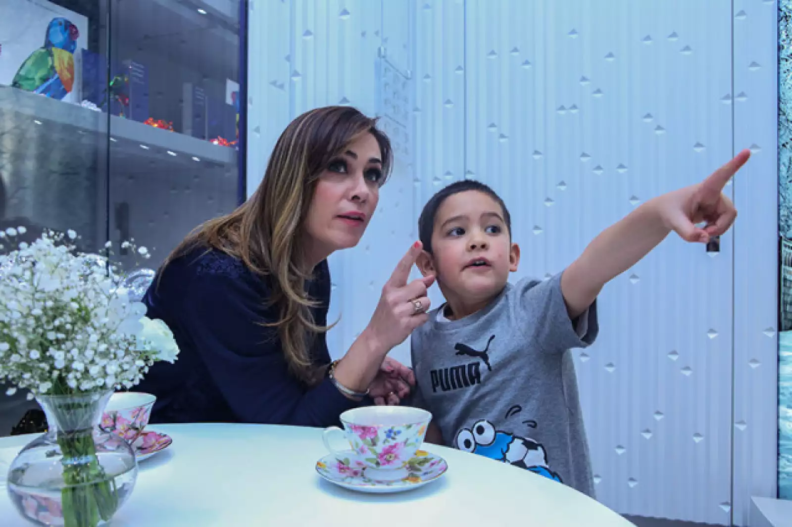 Anette Michel y Nicolás Jiménez
