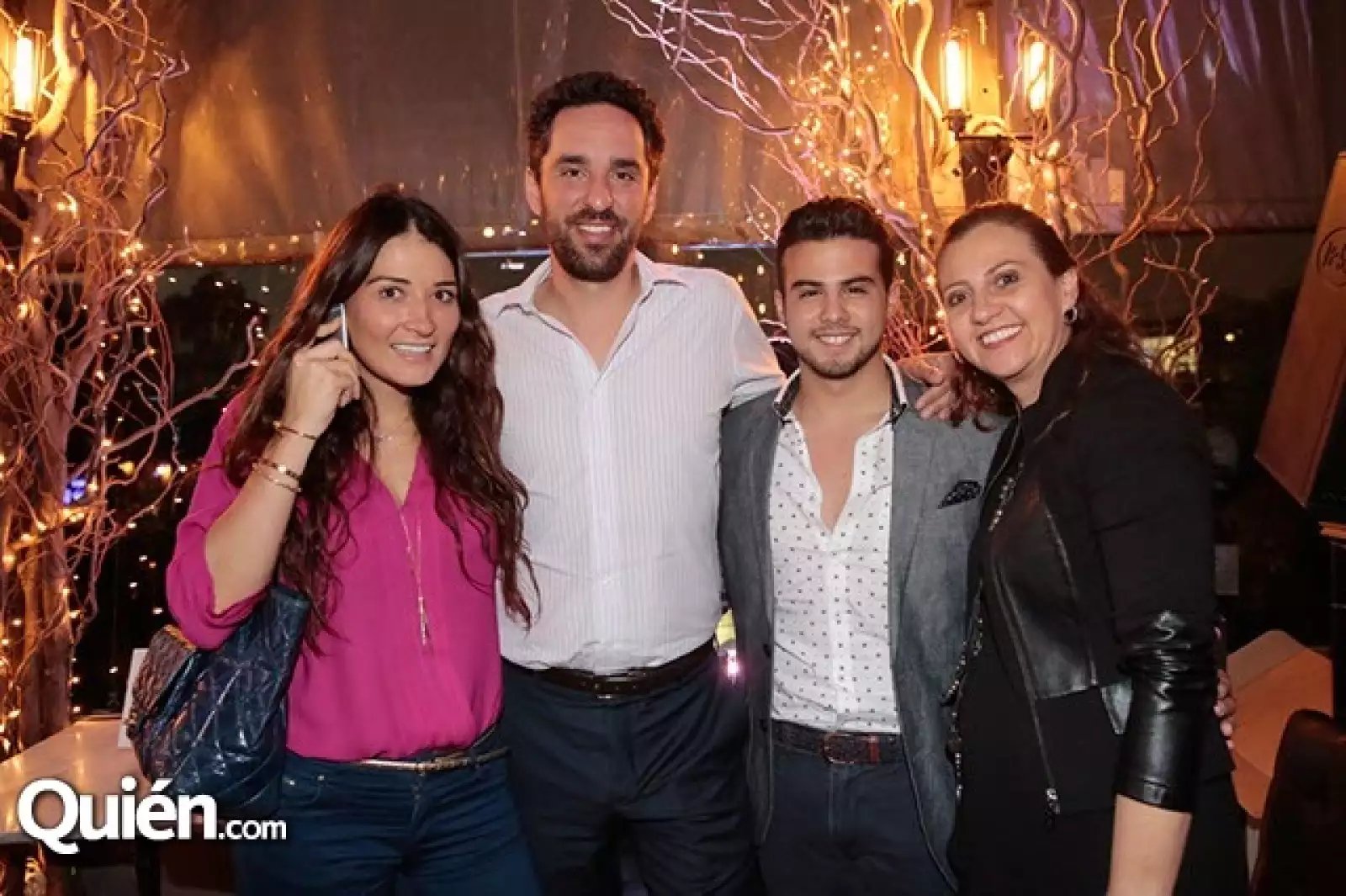 Jésica González, Mauricio Girault, Rodrigo Toumian y Carmina González