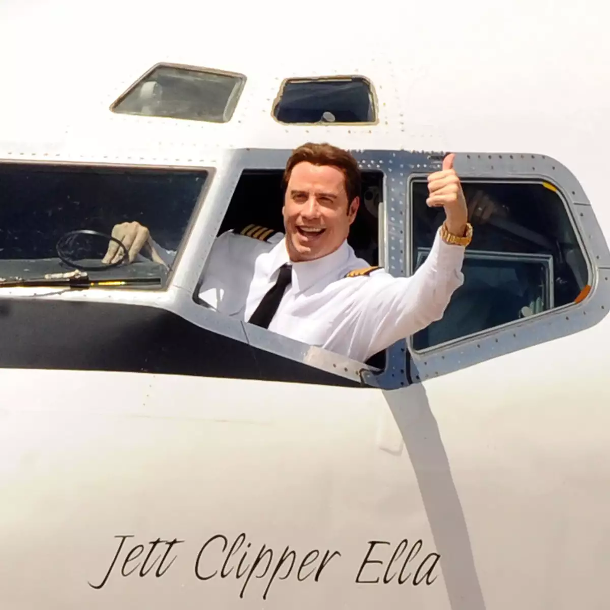 John Travolta, avión