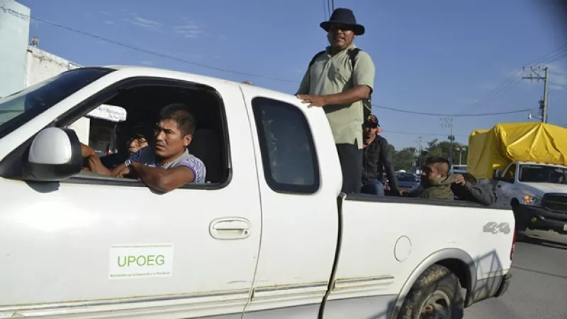 Policías comunitarios de la UPOEG