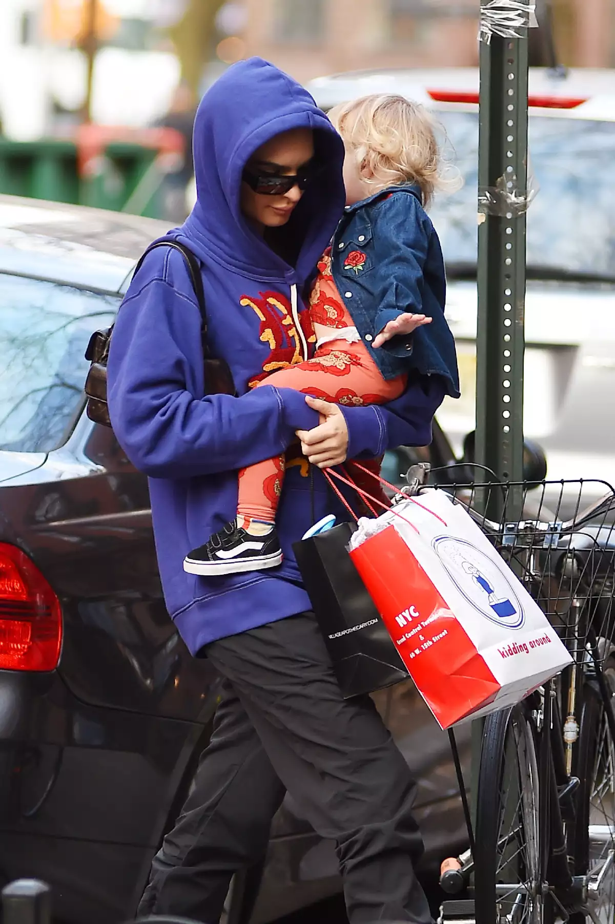 Emily Ratajkowski y Sylvester en Nueva York