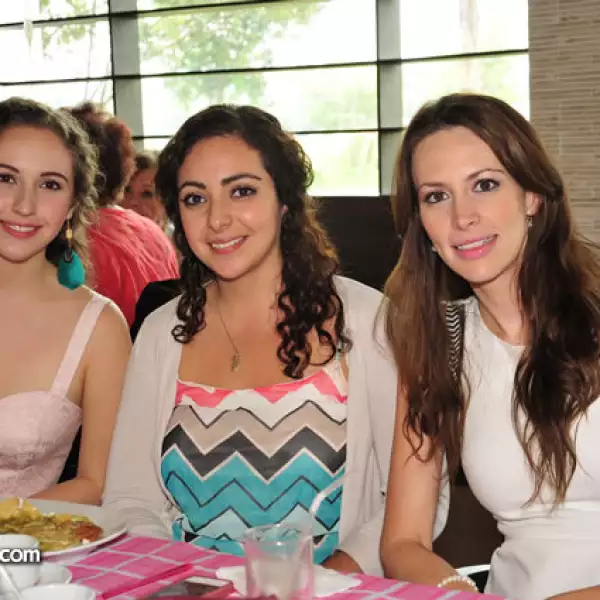 Carla Tarriba, Ana Laura González y Marisa Purata