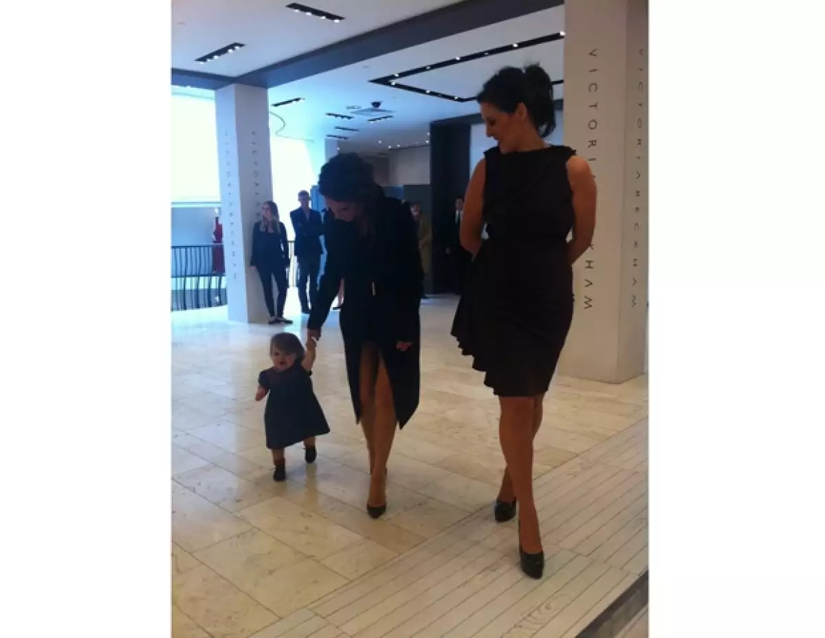 Con tan sólo un año de vida, Harper Seven es toda una fashionista.