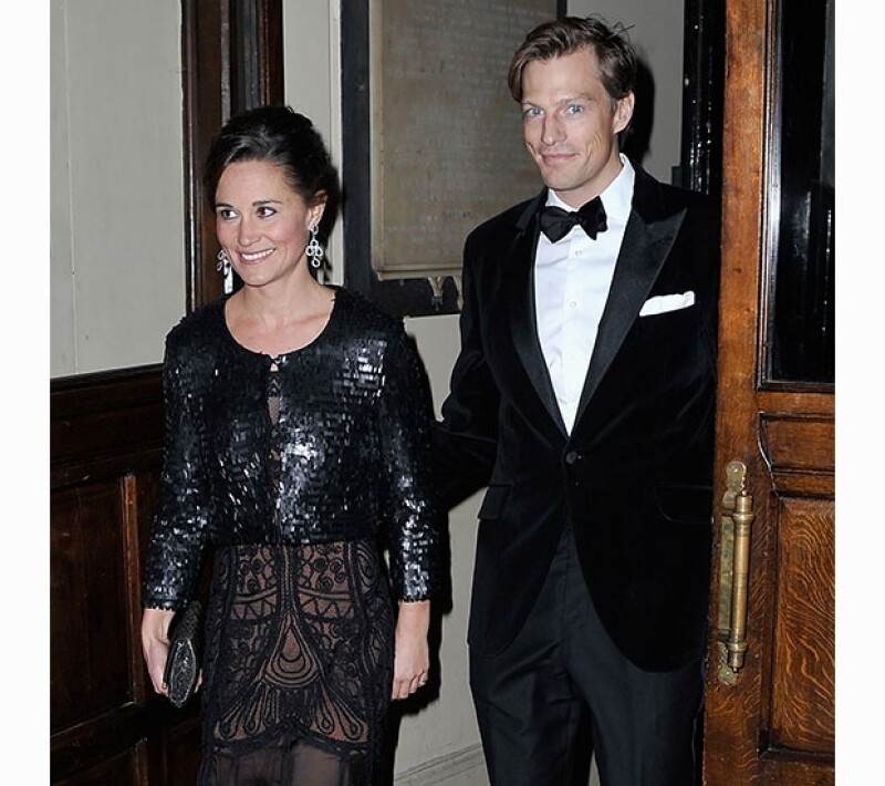 Pippa Middleton y Nico Jackson llegaron juntos al baile de beneficencia en Londres.