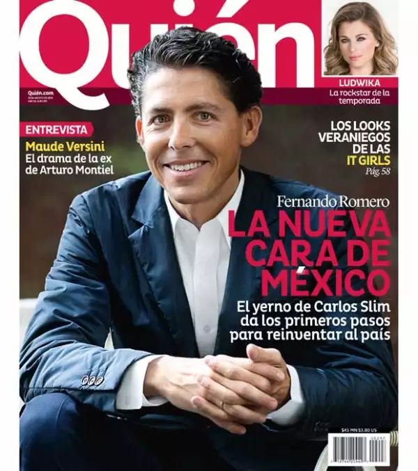 Fernando Romero quiere cambiar el país.