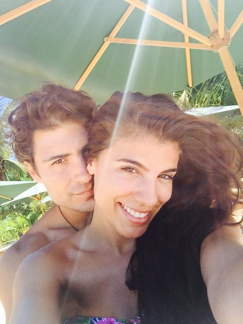 La pareja disfrutó su fin de semana de manera muy especial.