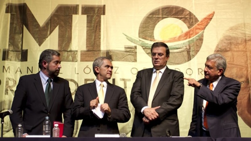 lopez obrador, de la fuente, ebrard y mancera