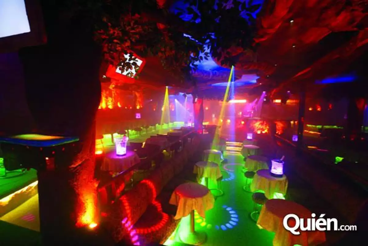 El Bar Bar contaba con la mejor tecnología en audio y video.