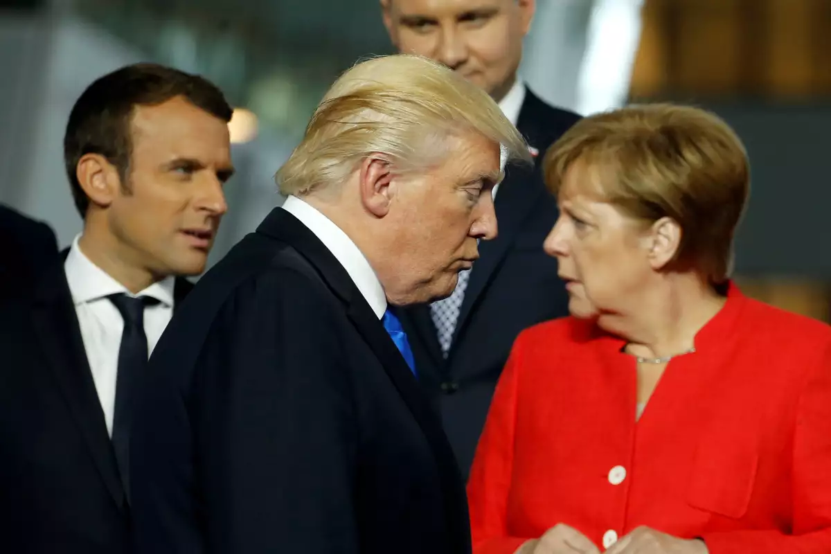 Merkel y Trump