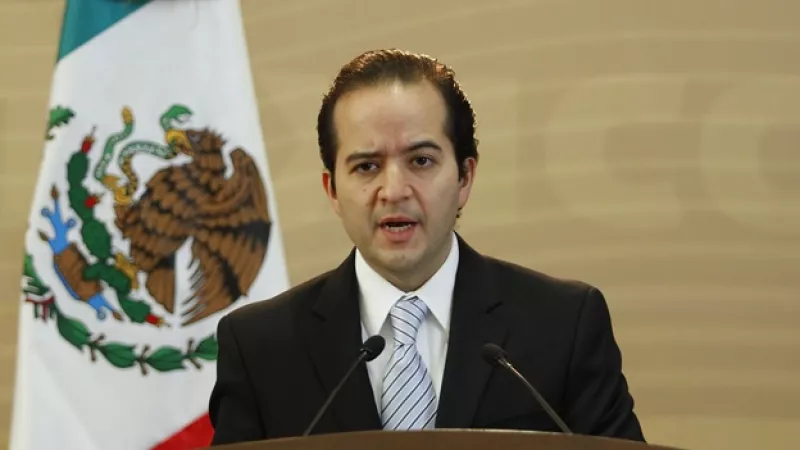 alejandro poire en rueda de prensa