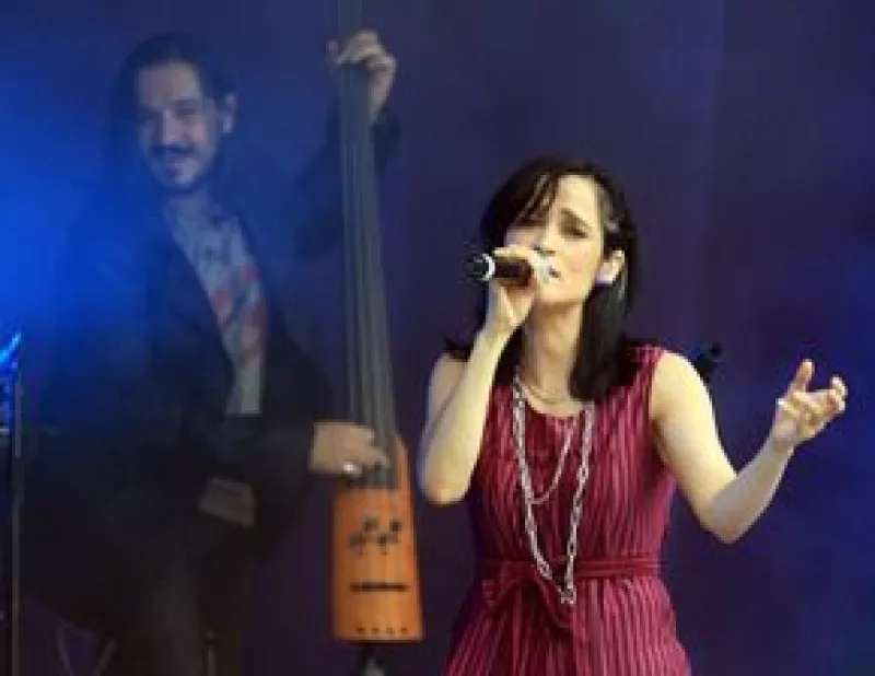 La cantante volvió a encontrarse con su público de la Ciudad de México.