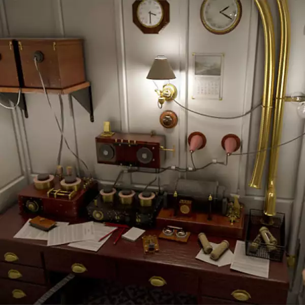 El área de comunicaciones tendrá un telégrafo simbólico.