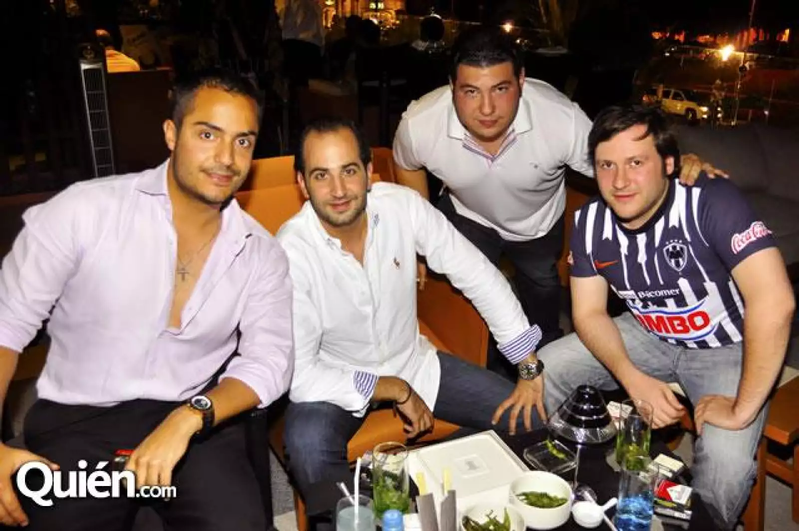 Carlos Kalifa,Mauricio Farah,Roberto Dávila y Dany Treviño