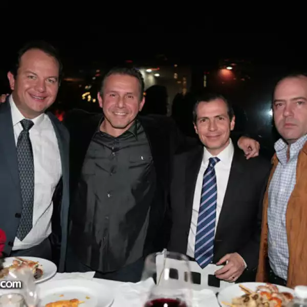 Alejandro Villanueva, Carlos Maseña, Alejandro Becerra y Gabriel Pujol