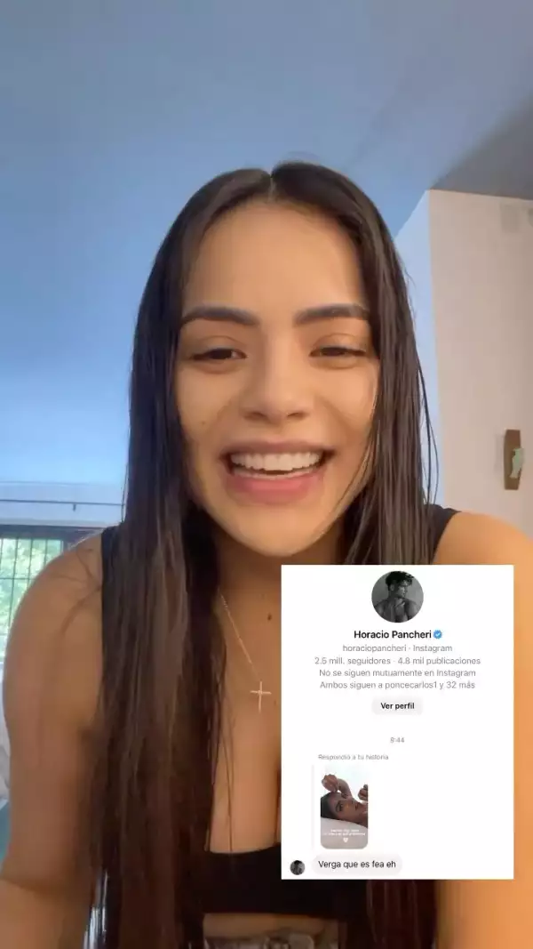 Samadhi Zendejas exhibe a Horacio Pancheri por llamarla fea en redes sociales