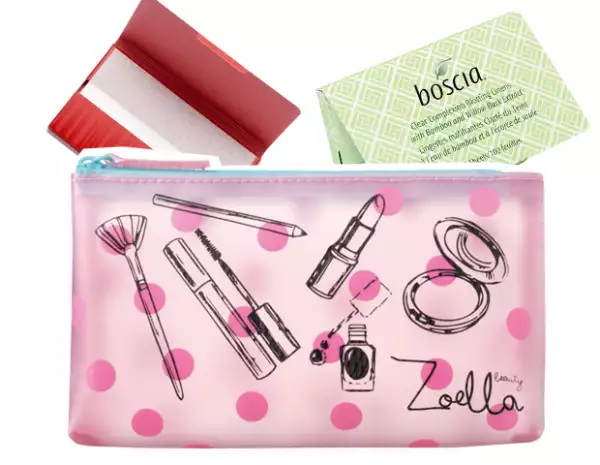 Hojas absorbentes de Shiseido y Boscia.