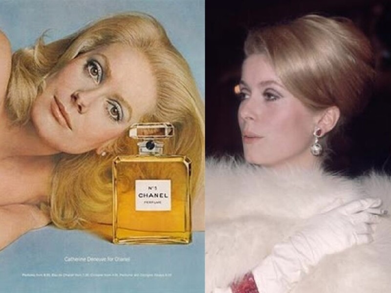 Catherine fue la imagen de Chanel, su glamour la llevó a estar siempre ligada a la moda.