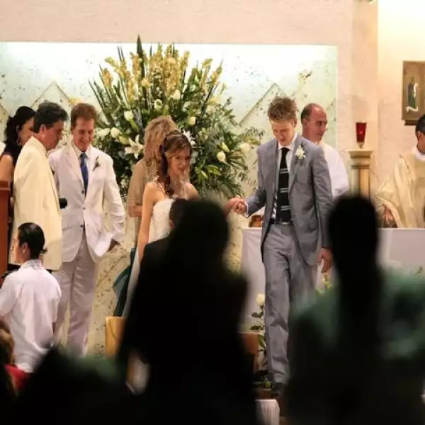 Boda de Alexander Acha y Christiane Burillo.