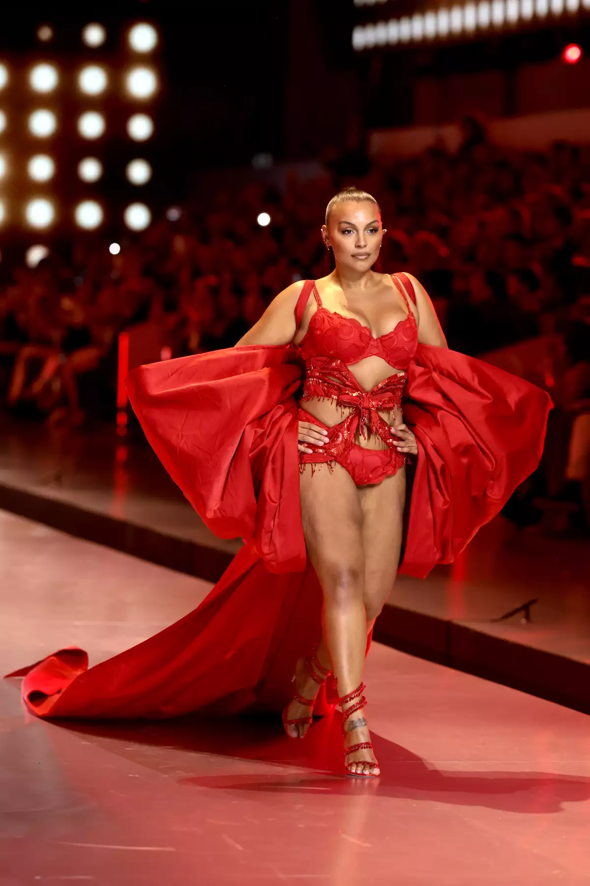 ¡Nos escucharon! Diversidad orgánica en el Victoria’s Secret Fashion Show 2024 (Getty Images)