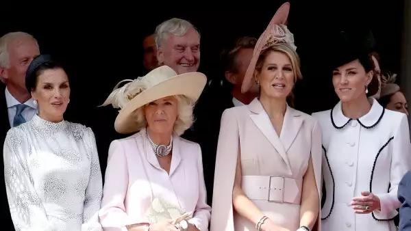 Letizia de España, Camila de Cornualles, Máxima de Holanda y Kate Middleton