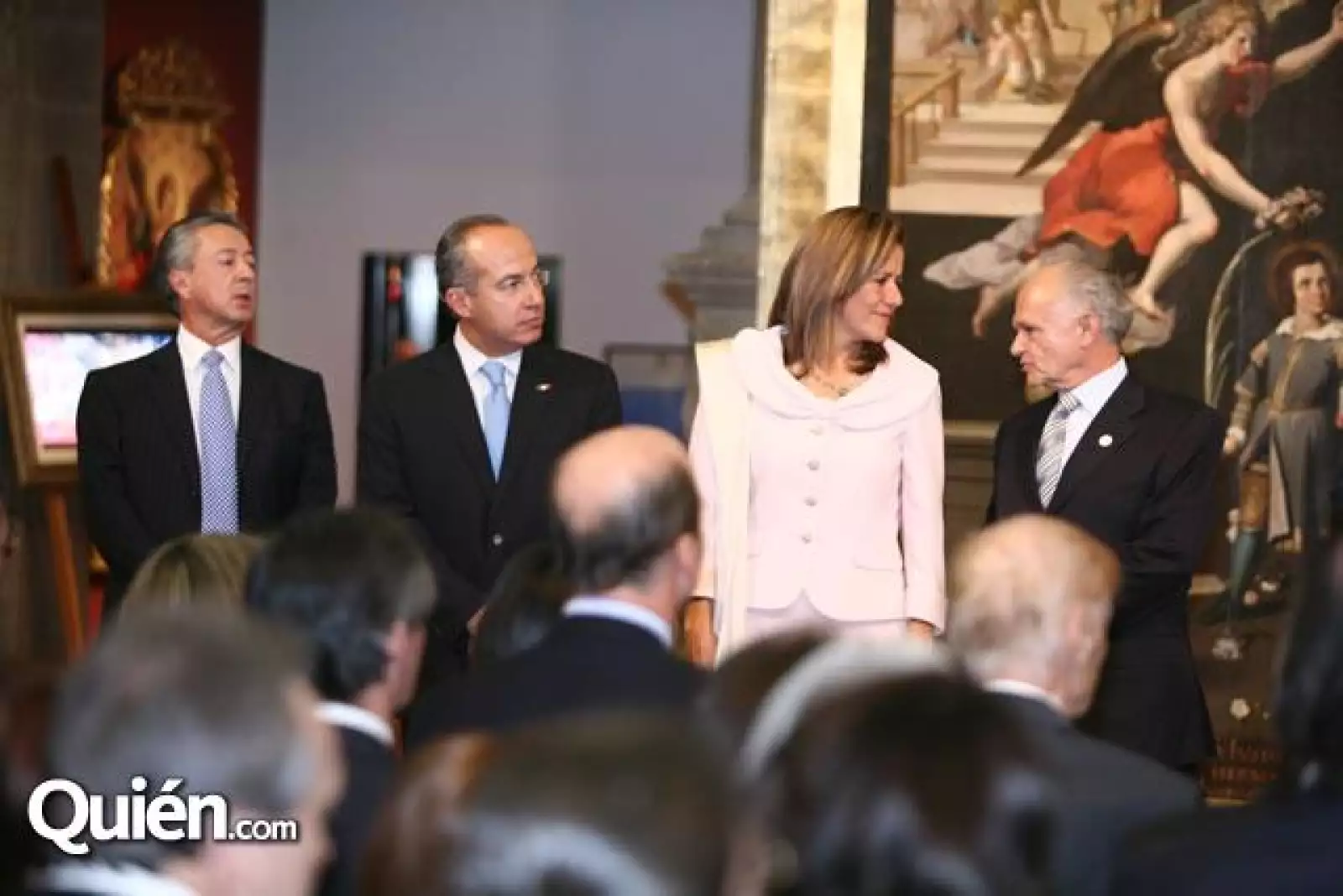 Manuel Medina Mora,Felipe Calderón Hinojosa,Margarita Zavala,Alfredo Harp Helú