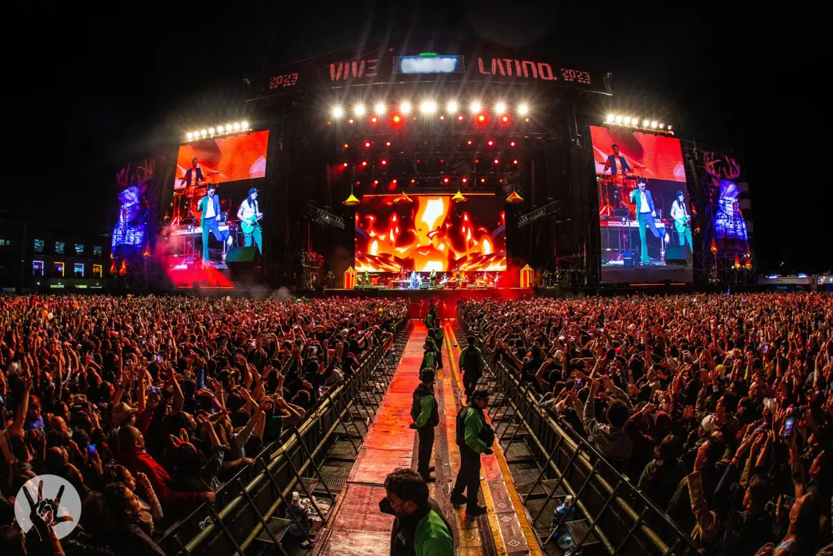 Foto del escenario principal del Vive Latino 2023.