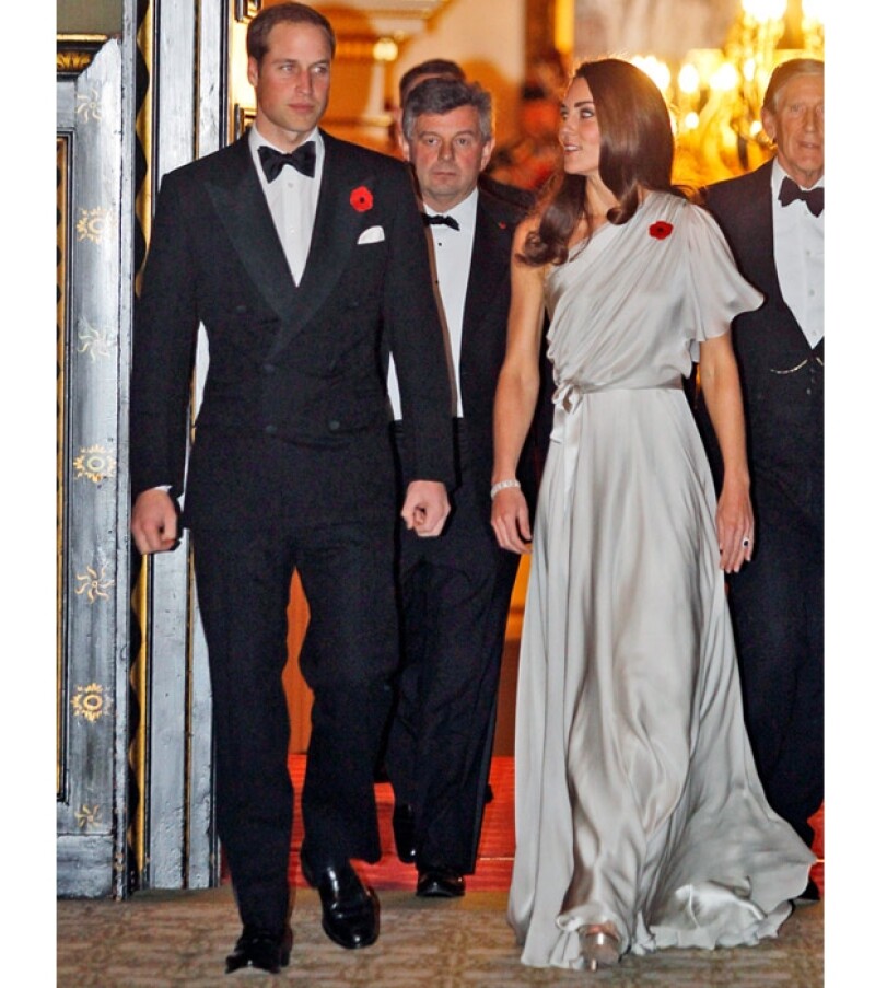 Kate es fan de los diseños de Jenny Packham.