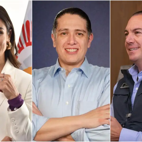 Alessandra Rojo de la Vega, alcaldesa de Cuauhtémoc; Luis Mendoza, de Benito Juárez y Carlos Orvañanos, de Cuajimalpa.