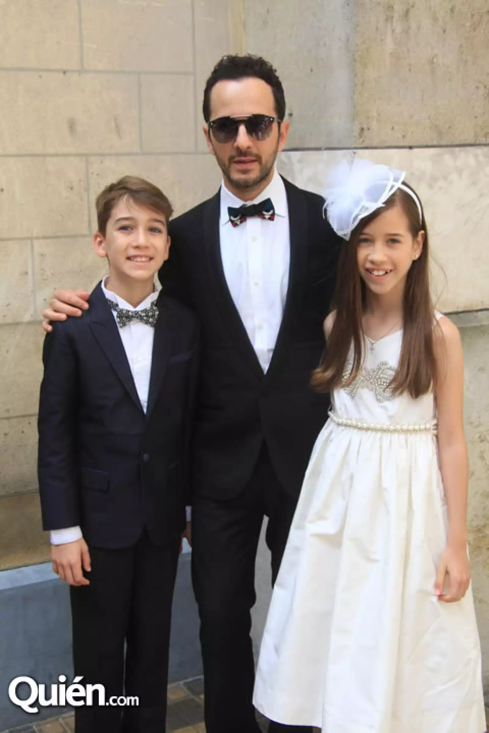 Axel, Óscar y Anyk Madrazo