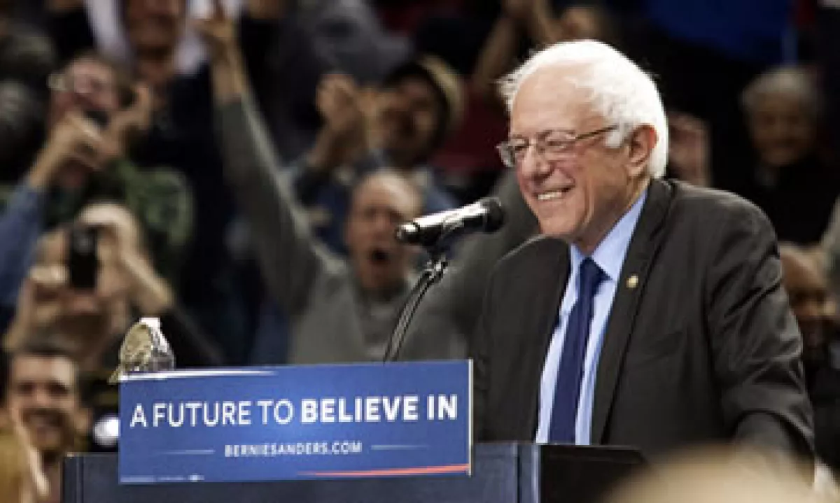 Las victorias sabatinas de Sanders siguen impulsando la campaña del senador (Foto: AFP)