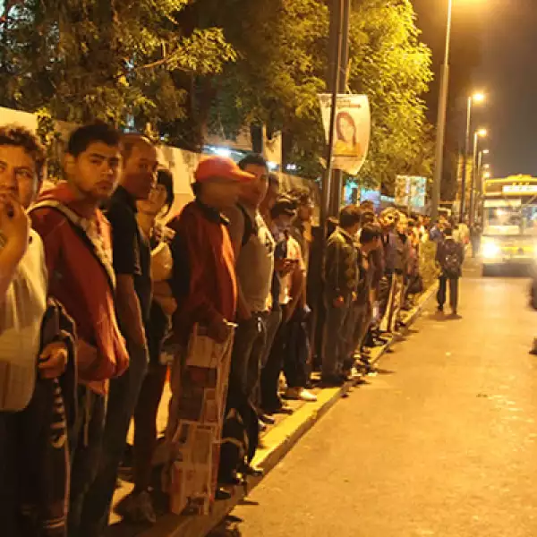 Las autoridades del DF destinaron 300 unidades de RTP para trasladar gratuitamente a los usuarios de la Línea 12.