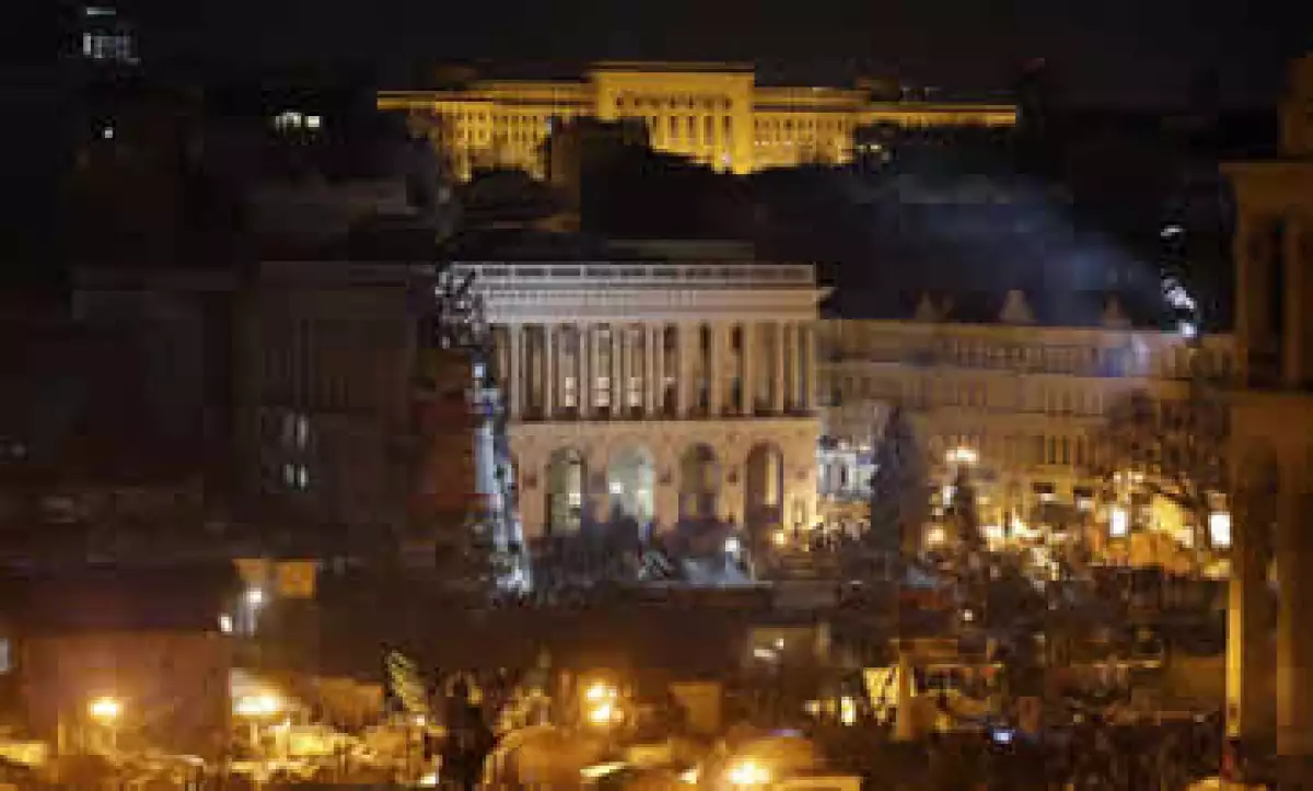 Los manifestantes han ocupado el centro de Kiev por casi tres meses desde que el presidente Yanukovich rechazó un acuerdo comercial con la UE. (Foto: Reuters)