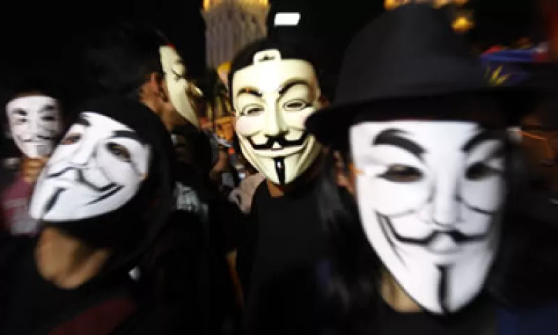 Los títulos de las páginas hackeadas fueron cambiados a #Op Fariseo. (Foto: AP)