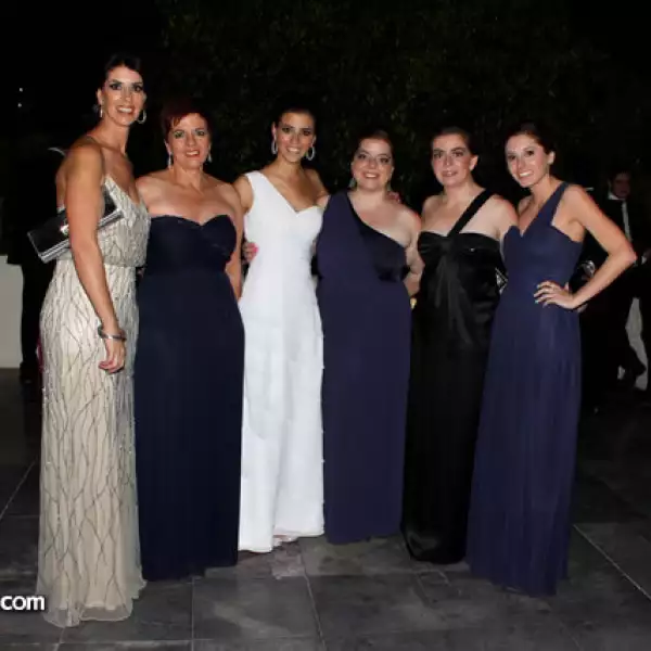 Tere Pulido,Gabriela Pardines,María José Pulido,Ana Laura Martínez del Río,Paulina Martínez del Río y Tere Calderón