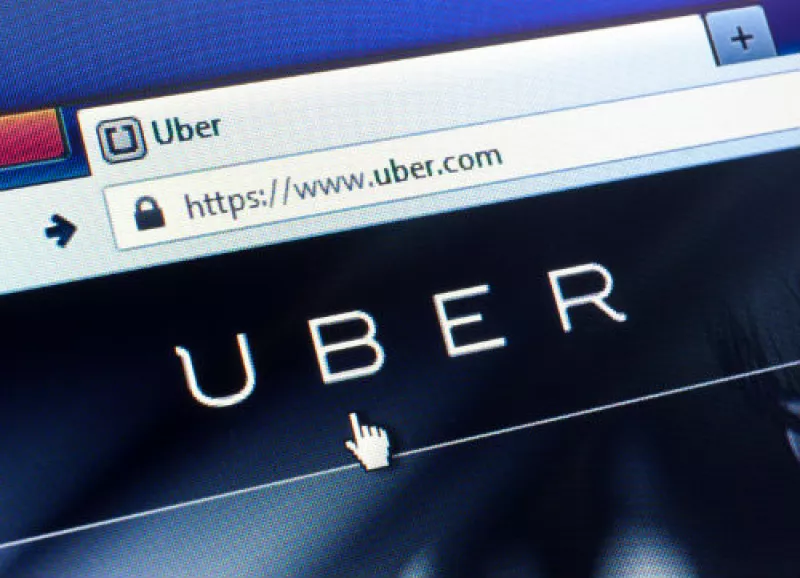 Uber sitio de Internet
